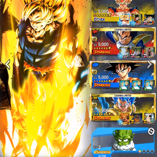 D842-IOS+Android-8 UL(SS4 Vegeta+Cell+SS4 Gogeta+SS2 Gohan+Super Vegito)+55 Legends+Vip Equi+Good Team Future,Fusion - Image 6