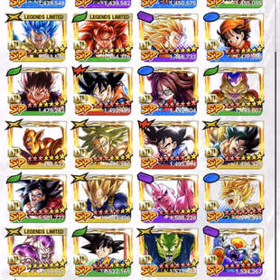 B139-IOS-Android-Meta-695 Million Power-8 UL(SS Goku-SS4 Goku)-LR(Vegito-SS3 Goku)-60 Legend-Vip Equipment-Good Zenkai - Image 5