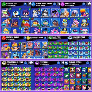 CR ND BS Combo 💎 59631 Trophies 💎 93 Brawlers | 203 Skins | 27 Hypercharged | Cr 10k Cups | Arena 26 | 24 Max Cards - Image 2