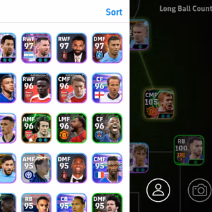 STRENGTH: 3203 || 7 PAID || BLITZ CURLER PIRLO || BLITZ CURLER RAUL || CMF INIESTA|| DMF VITINHA|| BOX TO BOX SCHOLE|| - Image 4