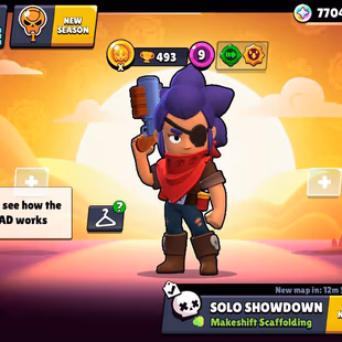 29800 TROPHIES [] 100 RARE SKINS [] 80 BRAWLERS [] 11 MAX BRAWLERS [] 5 HYPERCHARGED [] 10 MAX WIN STREAKS - Image 2