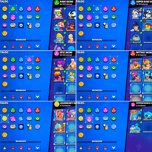 🔥PREMIUM 48K TROPHY🔥 36X MAX BRAWLER | 30X HYPERCHARGE | 244 SKINS | 85X RARE SKINS | CHECK PHOTOS | INSTANT DELIVERY  - Image 5