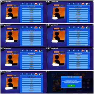  523 GEMS | 101/101 BR | 58.4K TROPHY | 54 MAX [ 49 HYPERCHARGED ] | 15 BUFFIES | 56 TITLES | 308 SKINS  - Image 7