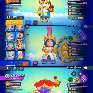 🔥 92.400 TROPHY 🏆 | 100/100 BRAWLERS | 63 MAXED BRAWLERS | 335 SKINS | XP 131 | FULL MAIL ACCESS | HYPERCHARGED 49 - Image 4