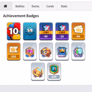 [Grand Champ ]10 Years old | Level 59 | Kt 15 |16Level card 2 | 15 level card 4 | 14level card 25 |Best Deal | Emotes 66 - Image 3