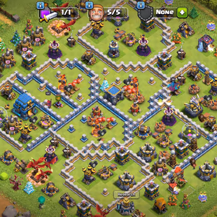 💎TH-12 146 XP💎MAGIC ITEMS | 3 SKINS | HEROS: 59-65-34-29 | 1905 RAID MEDALS | FREE RENAME | QUICK DELIVERY - Image 1