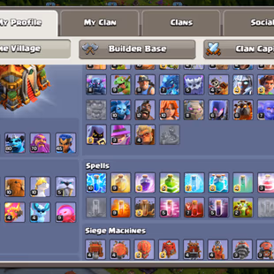 TH16 MAX HIGH XP246|HERO MAX 95-95-80-70-45|MEDALS 2111 |MAGIC ITEMS FULL|STRONG DEFENSE |CN500|EQUIPMENT EPIC|9 SKIN-FD - Image 3