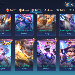GIRLY ACCOUNT WITH DAZZLING CRYSTAL LOADING EFFECT | 2 LEGEND | 13 GRAND || 16 EXQUISITE | 8 ZODIAC | 7 COLLECTOR MEGA-5 - Image 8
