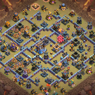 🔥12350 Gems🔥 || Th18 || 2074 Cwl Medals || High Epic Equipment || Heroes 82-89-61-69-43 || 6 Builders || Mc Free - Image 1