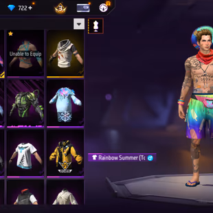 X263|Lvl 46|12 CHARACTER|16 BUNDLE SET|30 COSTUME|12 VEHICLE|51 WEAPON(2 EVO+11 MYTHIC)|DEMONIC FAMAS LVL 3|MAJESTIC WOO - Image 8