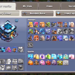 TH13  Max | Level 154 | BK 75 | AQ 75 | GW 50 | RC 25 | MP 46 | Gems 773 | INSTANT DELIVERY - Image 5