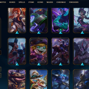 SEVER [ LAN ] -399 LVL  - UNRANK - 399 SKINS - FULL CHAMP [ 15600 BE -102  RP ] - FULL ACCESS  - Image 7