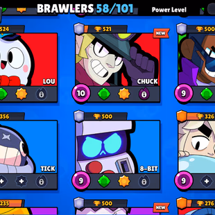  🔥21350 Trophy!2 BUFFY🔥(COLT BULL)  | 85  SKIN  |   15 MAX  |  15  HYPER  | NC-FREE  |  58 BRAWL  |  5 x lvl-10- P24 - Image 7