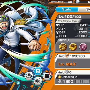 BR670-IOS+Android-Kizaru Full Boost+6 Ex(Gear 5 v2+Zoro+Akainu)+Good Medal-Support 162+Koby Max+S-Hawk Max+Sanji Max - Image 8