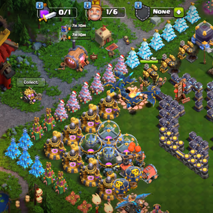  RANK/-118 GLOBAL! TH18 MAX TYPE!! 30K LEGEND CUPS! ALL EQUIPMENT MAX-36! FULL BASE RARE OBSTACLES DESIGN!35X SKIN SCNRY - Image 7