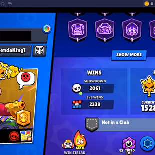 218 SKINS | 35.300 TROPHIES | 84 BRAWLERS | 11 HYPERCHARGE | 17 MAX | 9 PRESTIGE | 7 BUFFIES - Image 6