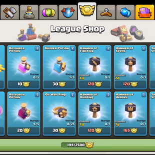 🔥39 EQUIPMENTS 💎 ELECTRO 31 [] TOWNHALL 18 [] 90-98-61-64-50-14 HERO [] GRAVEYARD SCENERY [] 2500 WWS [] CHEAP - Image 5