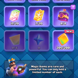 10000 TROPHIES CLASH ROYALE 1000 GEMS XP-56 7 ELITE CARDS 47 LVL 14 CARDS 1 LVL 16 CARDS 45 EMOTE 120 UNLOCK CARDS - Image 4