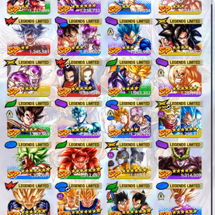 D872-IOS+Android-Nice Acc-10 UL(Cell Full Red Star+Zamasu+Frieza+Broly+Turles+Majin+S Vegito)+48 Legends+Vip Equi+Good  - Image 5