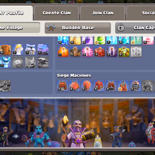 🔥XP 222!TH-SAVENTEEN🔥HERO:71-75-62-64-34!NC YES!DARK BLUE WALLS!VERY STRONG DEFENCE!GREAT TROOPS!FULL MAX BH - Image 4