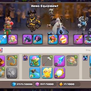 Th18 Almost Max [Cosmic] | [4-Hero Max] | [12-Epic  Almost Max | Defence Wall Max | XP-243 | NC-Yes | BEST-DEAL - Image 5