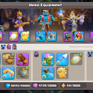 🌟 BEST OFFER | TH-18 FULL MAX DEFENCE 🌟 125 WALLS MAXED | ALMOST MAX LAB | ALMOST MAX 5 HEROES | NC FREE | HIGH EPIC  - Image 6