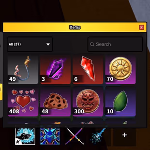 iOS/Android - Global - Level 2650 - Money 327K - Swords 25 - Guns 11 - Fruits 12 - Code988 - Image 6