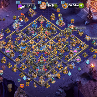 TH18 ALMOST MAX 🌟 RAREST COSMIC SET 🌟 LEVEL 237 || 14 EPIC EQUIPMENTS UNLOCKED || 21 SKINS || RENAME 1K || INSTANT  - Image 3