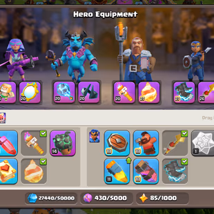 Th18 Almost Max | Hero-96-103-79-50 | Equipment-13-Epic Almost Max | XP-213 | NC-Yes | BEST-DEAL   - Image 6