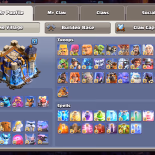 🔥HERO 60X SKIN COSMIC SCENERY🔥TH18 MAX PROFILE !280-XP WAR STAR-5839! EQUIPMENT 33 MAX!! 4 DIGIT RANK! LEGEND 16K CUPS - Image 6