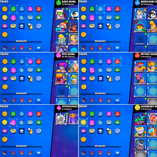 🔥CHEAPEST🔥22X BRAWLER MAX | 18X HYPERCHARGE | 19K TROPHY | 57 RARE SKINS | BEST 158 SKINS | CHECK PHOTOS | INSTANT  - Image 5