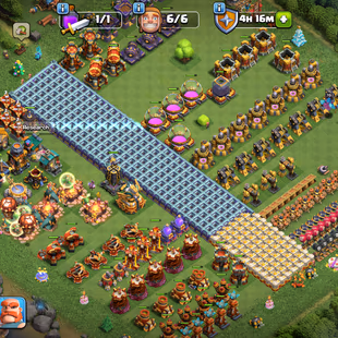 Th16 Almost Max | Hero-95-95-70-45 | Equipment-9-Epic Almost Max | XP-227 | Defence Max | NC-Yes | BEST-DEAL - Image 2
