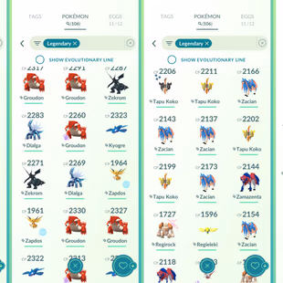 Super Cheap ! Team Blue ! Lvl 57 ! 106 Legendary ! 57 Shiny ! 12 Perfect ! 1 Mythic ! 18 Shadow ! Instant Delivery - Image 2