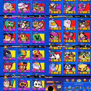 102k TROPHIES | WITCH SHELLY | 90 MAX POWER BRAWLER | 100 BRAWLER UNLOCK | 68 HYPERCHARGE | 397 SKIN | INSTANT DELIVERY  - Image 5