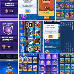 [RAREST EMOTES COLLECTORS] GHOST GEM / LUNAR PIG / KING BELT / PEKKA BALLON 10 YEAR OLD 15K GEMS ALL 121 MAX 45 ELITE - Image 6
