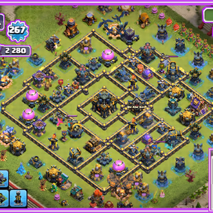 🦄✨FRANCE LOCAL 15K GEMS 60 SKINS 1.7K CWL READY FOR TH18 TH17 FULL MAX 26 EPIC EQUIPMENT HIGH XP267 STACKED SCENERIES  - Image 7