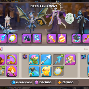 🔥BOTH SIDES MAX🔥[TH18] NOTHING LEFT || PROFILE MAX || ALMOST 13 EPIC EQUIPMNT MAX || ALL HELPER MAX || COSMIC SKIN SET - Image 8