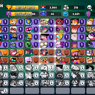 46 BRAWLERS 1000 TROPHIES | HC POCO SKIN | 107 SKINS | FREE NAME CHANGE | 2026 - Image 5