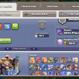 🔥Xp-244🔥 || Th18 || High Epic Equipments ( 6 Max) || Heroes 100-100-75-75-50 || 6 Builders || NC 1k Gems || Cheapest - Image 2