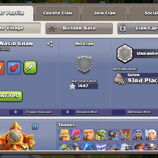 🌲 [ TH-15 MAX - NEWLY TH-16 ]🌲 8'000 GEMS || FB [23] | GG-RS [20] || HEROS: 90-90-70-65-40 | MAX DEF - TROOPS - WALLS - Image 3