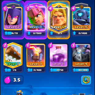🌟6150 TROPHIES🌟40 LVL | KT 13 | 115 CARDS | 1 ELITE CARDS | 6 EVO | EMOTE 23 | G9VJRY2JR - TAG ACCOUNT - Image 5
