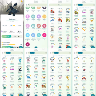 Level 62 | 2 Shiny Fusion Kyurem | 94 Shiny | 422 Legendary | Shiny Mega Groudon | Shiny Mega Kyogre | Eternatus   - Image 3