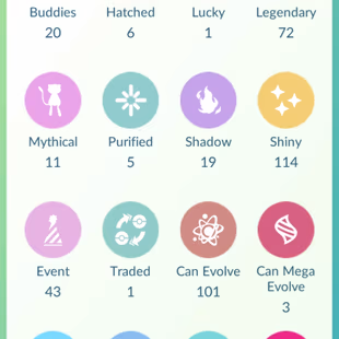 LEVEL 58 😍 9 SHINY LEGENDARY 🔥 114 SHINY | 72 LEGENDARY | 136 HUNDO | 28 SHUNDO | SHINY DYNAMAX HUNDO | FREE RENAME. - Image 6