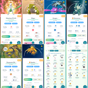 3x MASTER BALL 💎40 SHINY LEGENDARY💎887 SHINY - 453 LEGENDARY - LEVEL 71 - 166 PERFECT - 22 SHINY COSTUME- 71 DMAX - 43 - Image 5