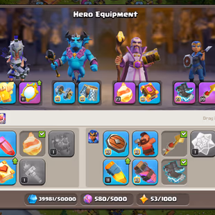 🔥Xp-217🔥 || Th18 || High Defense || High Epic Equipment || Heroes 81-89-50-67-39 || 6 Builders || Nc Free || Cheapest - Image 5