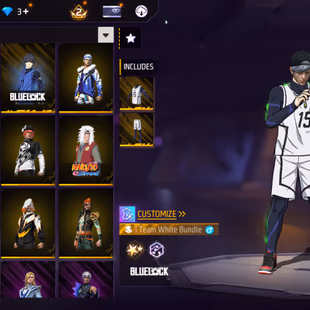 X171|Lvl 63|67 CHARACTER MAX|2 BLUE LOCK BUNDLE|162 COSTUME(14 MYTHIC)|240 WEAPON(35 MYTHIC)|NETHERWOLD M4A1|COBRA FIST| - Image 5