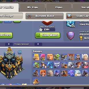 TH17 MAX XP244 | 1096 MDALS CWL | 13 SKIN HERO | MANY MAGIC ITEMS | NIC EPIC SEKILL | 2391 WS-5648ATB | BB10-BM35-BC35 | - Image 4