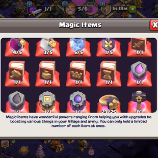 6700-GEM!! COSMIC SCENERY RARE!! TH18 NEAR MAX!! FULL LOADED MAGIC ITEMS! SB/MAX RS/MAX EB/MAX MM/MAX DC/MAX FB/20 FA/23 - Image 3