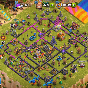  Cheapest Th16 rushed account | rename free | 3x epic equipment | high gems account 2750gems  | th16 donation account  - Image 1