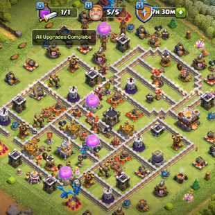 3500 GEMS TOWNHALL 11 [] HEROES 50/50/30/20 [] RENAME FREE [] INSTANT DELIVERY [] XP 98 [] iOS/Android - Image 3